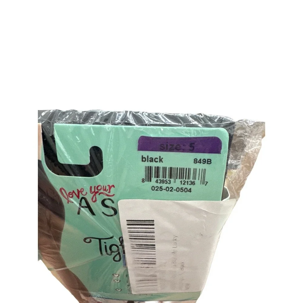 SPANX Assets Sara Blakely Ankle Length Shaping Tights Black Size 5 NIP
